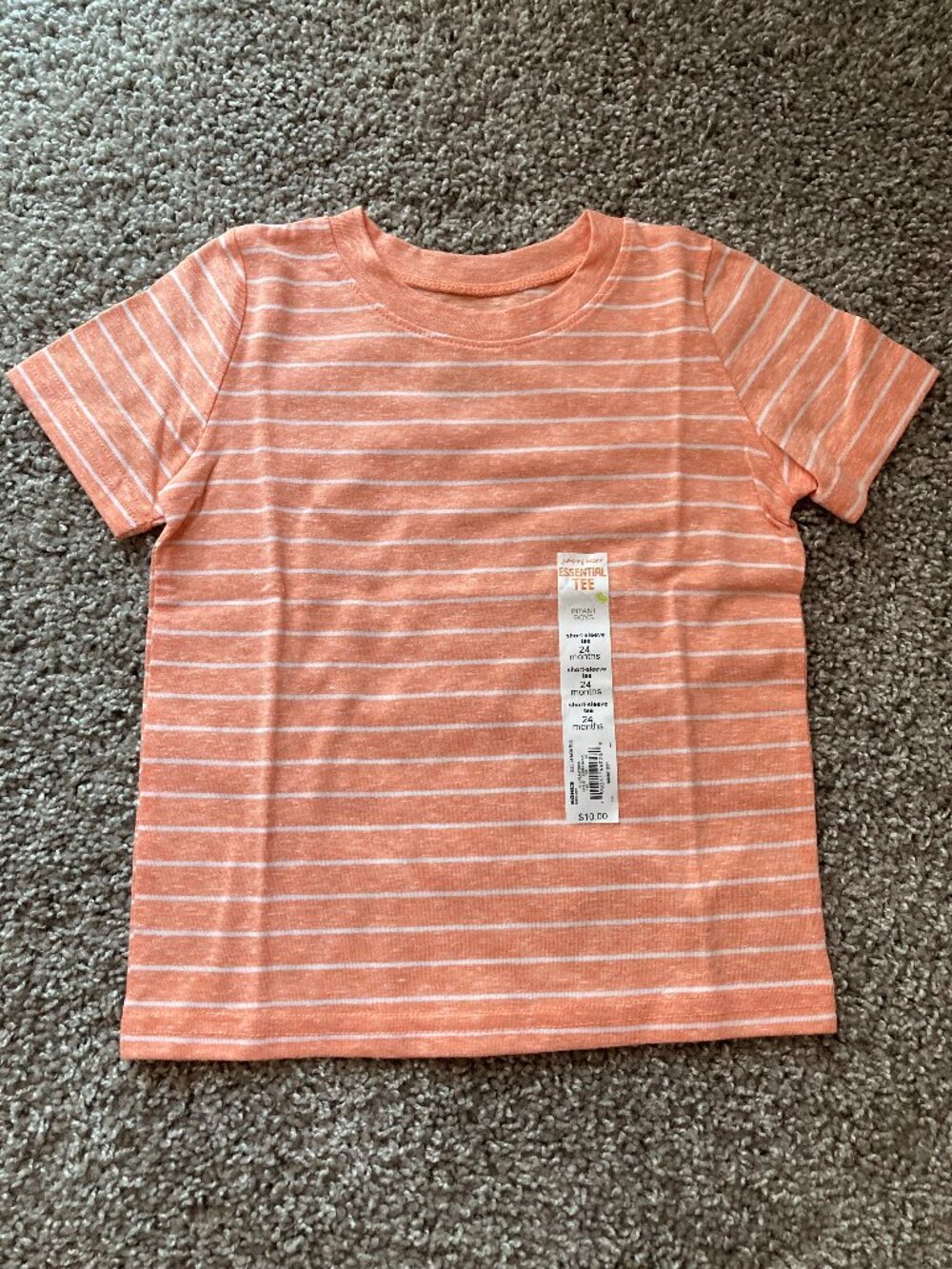 Jumping Beans Striped Shirt Size 24mo